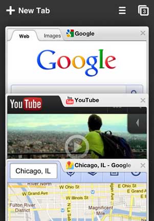 Chrome iPhone